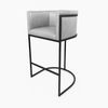 Barhocker aus Leder | Modell ENRI